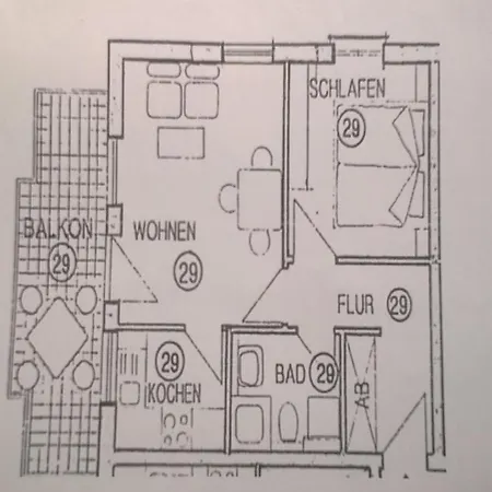 Haus Buskam 29 Apartament